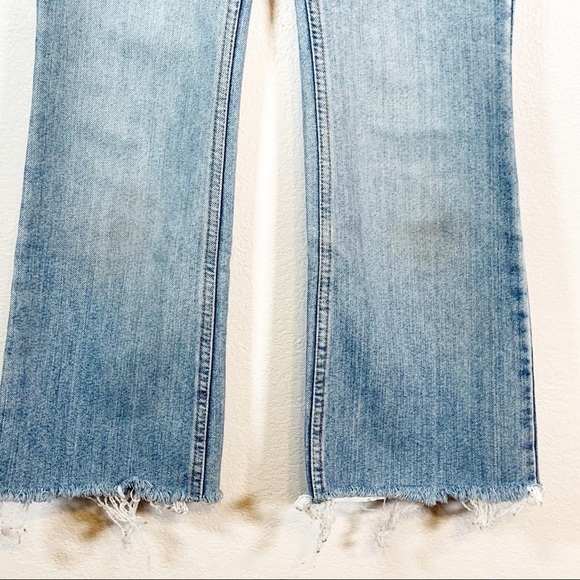 Levi's 517 Raw Hem Cropped Mom Jeans Size 3 - Picture 4 of 8